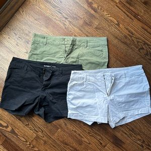 Old Navy Pixie Shorts: 3 Pack